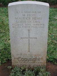 Dar Es Salaam War Cemetery - Piot, Maurice Henri Louis O.